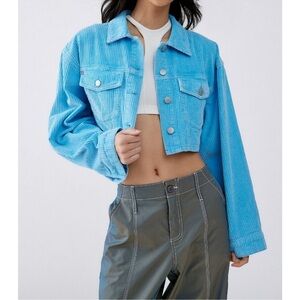BDG Carissa Cropped Corduroy Jacket